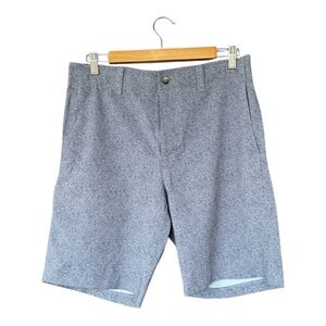 Callaway Men's 32 Activewear Golf Shorts Gray Microprint Stretch Performance